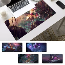 

Sale League of Legends Lillia Gaming Mouse Pad Gamer Keyboard Maus Pad Desk Mouse Mat Game Accessories For Overwatch