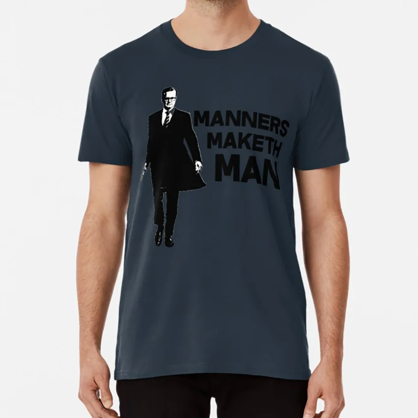 Манеры Maketh человек футболка манеры maketh kingsman kingsmen сервис оксфорды brodys| |