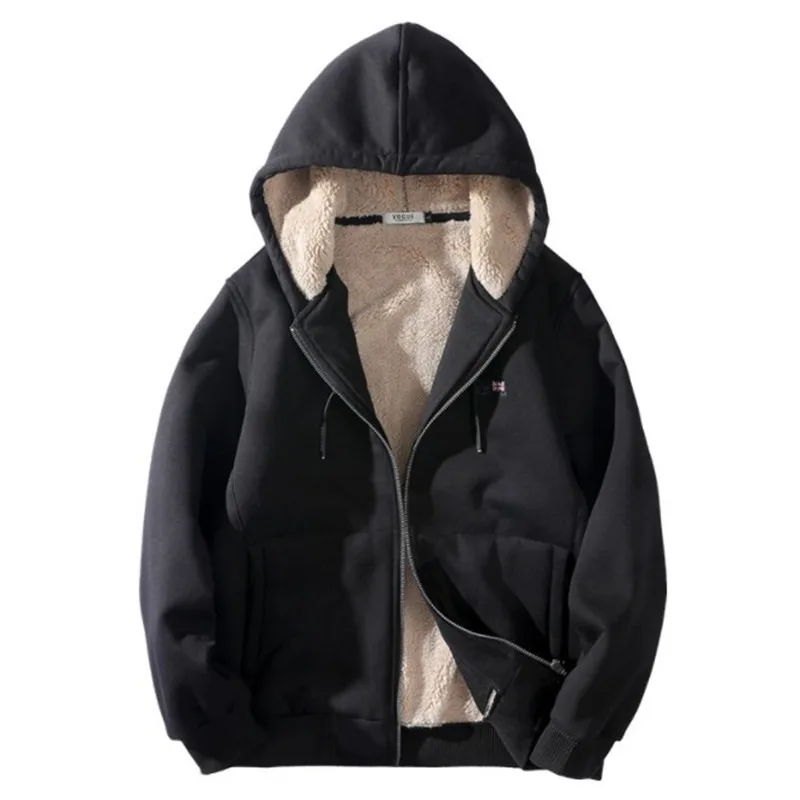 6XL 7XL 8XL Plus Size Hooded Sweatshirts Men jackets autumn winter Fleece Men Streetwear hooded L-8XL Big Men Jackets Coats SA-8