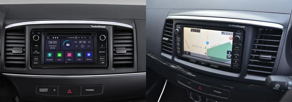 Top ZaiXi 7 Android Car Multimedia player 2 Din WIFI GPS Navigation Autoradio For Mitsubishi Lancer 2013~2019 touch screen Bluetooth 2