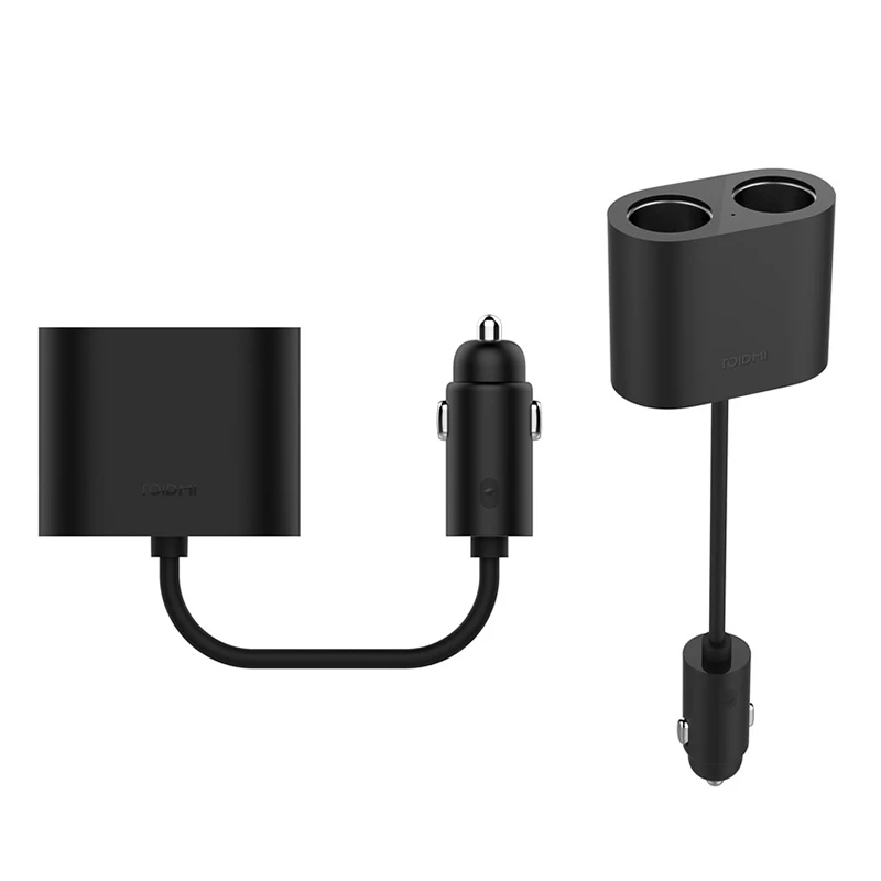 

ROIDMI Car Dual Cigarette Lighter Splitter 1 to 2 Charging Adapter