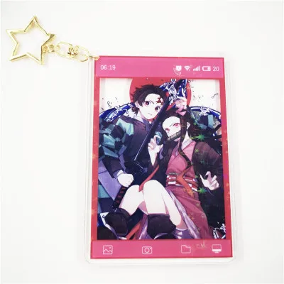 18 Аниме Grandmaster of Demonic Cultivation брелок Lan Wangji Wei Wuxian акриловый брелок основатель Diabolism Untamed cute fun - Цвет: 18