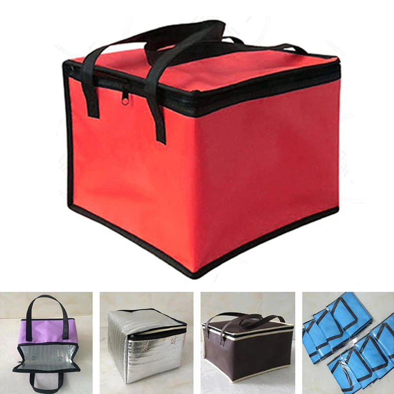 Large Capacity Insulated Bag Foldable Lunch Box Cooler Picnic Aluminum Foil Food 