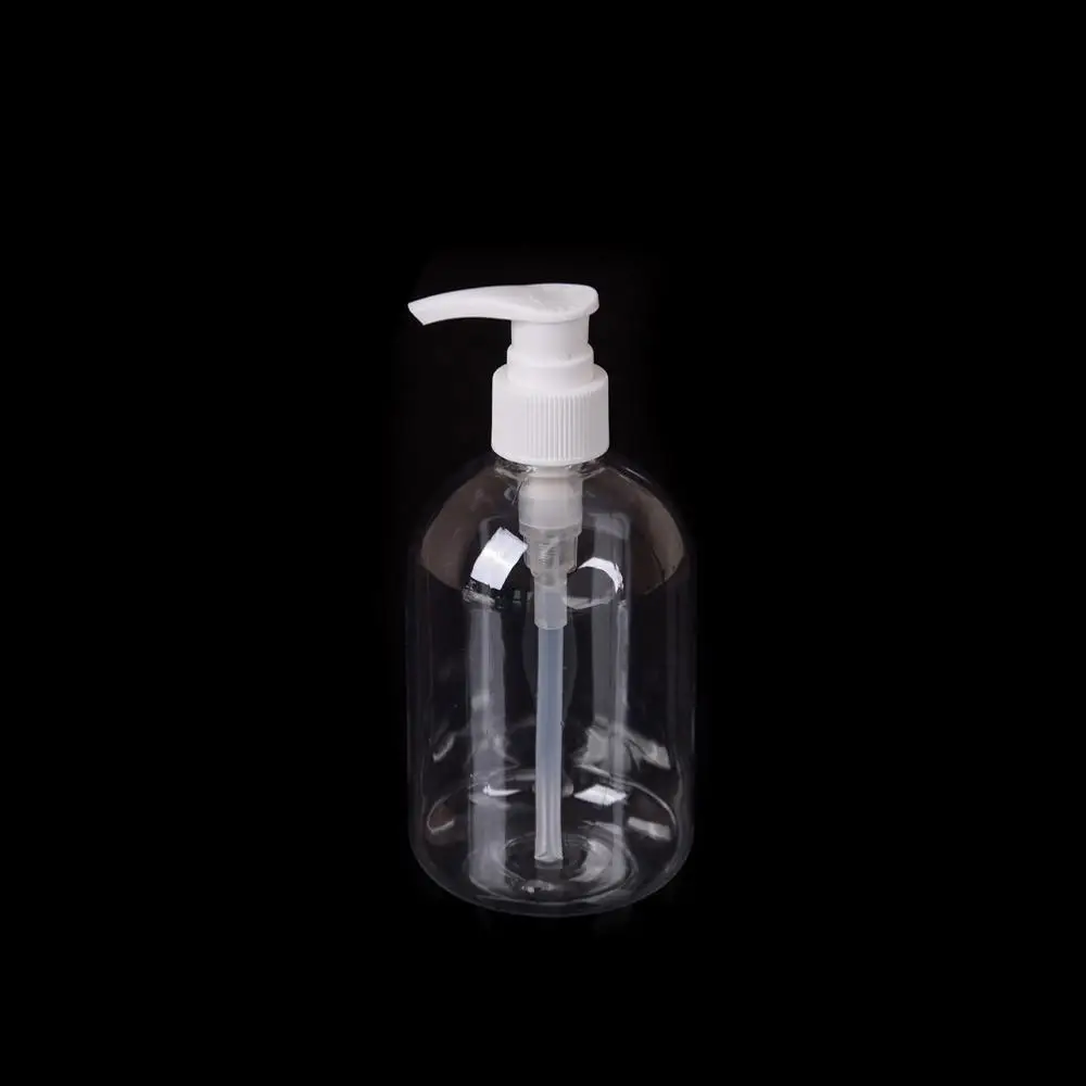 Ручной насос 350 мл пластиковый дозатор для мыла в отеле для мыла прозрачная пена макияж шампунь контейнеры для лосьонов моющие средства - Цвет: WT