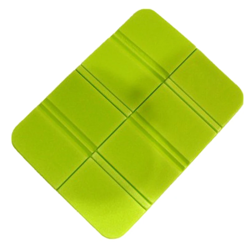 lightgreen Складной коврик для пикника, сидячий коврик, семейный коврик для пляжа, кемпинга, пешего туризма, XD88 - Цвет: lightgreen