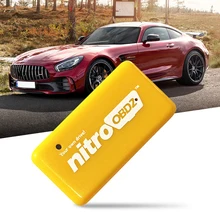 1 шт. ECO OBD2 Nitro OBD2 полный чип тюнинг производительность коробка Nitro OBD2 EcoOBD2 разъем и драйвер для дизельного бензина автомобиля OBDII интерфейс