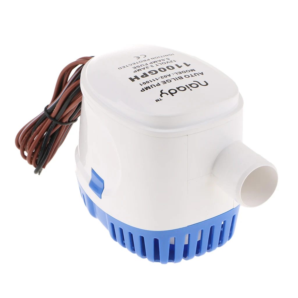 12V 1100 GPH откачивающий насос морской погружной водяной насос автоматически
