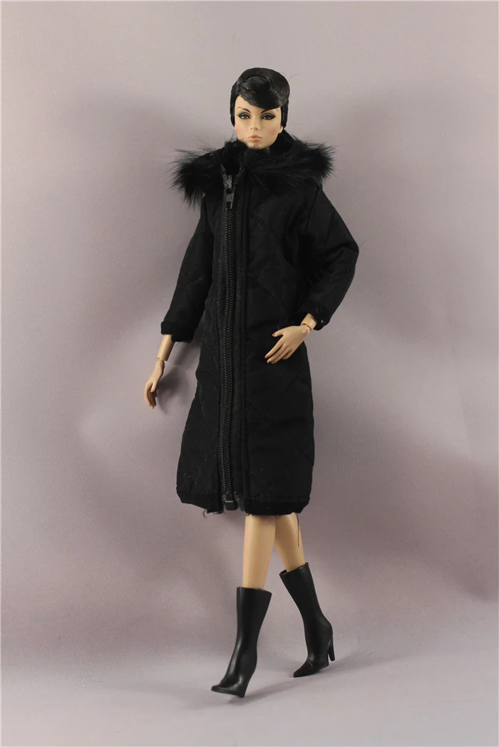 Летний комплект, зимняя одежда, пальто, комплект одежды, платье-кукла, джинсы, штаны для 1/6 BJD, Xinyi Barbie FR ST doll - Цвет: 4