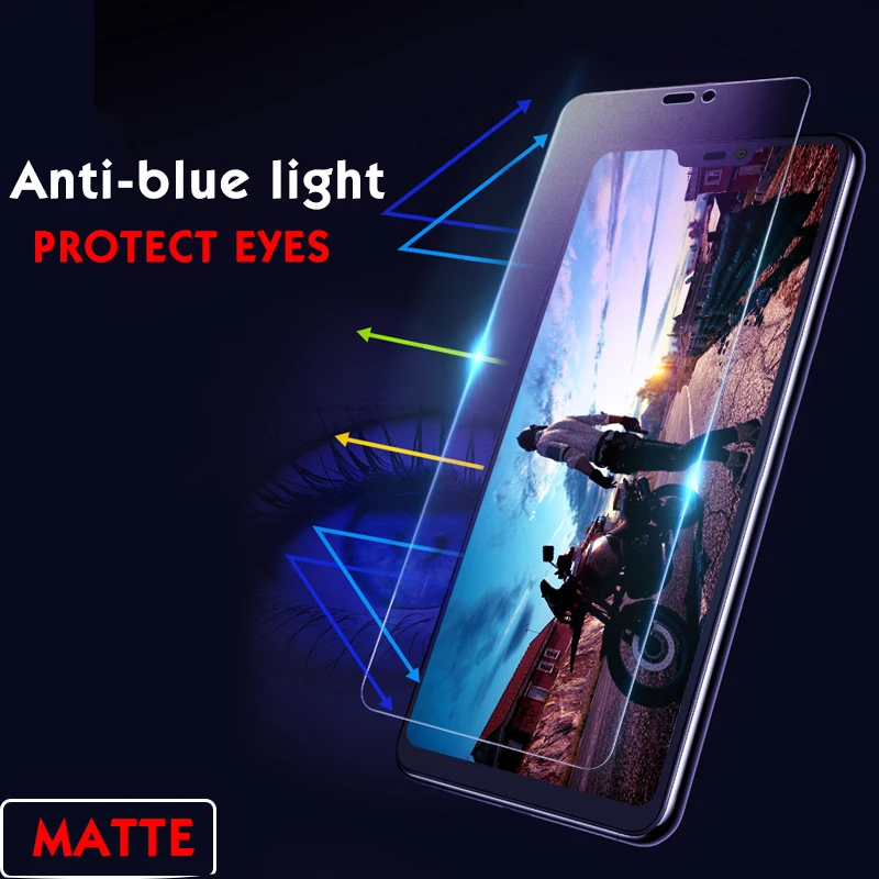 2 шт/партия матовое закаленное стекло для Oneplus 5 6 5T 6T протектор экрана для Oneplus 6t 5t анти-голубое защитное стекло IIRROONN