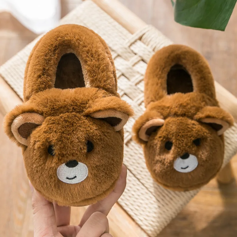 

New Cartoon Home Children's Slippers Kids Boys Girls Shoes Bear Slippers Girl Child Slipper Shoe Indoor