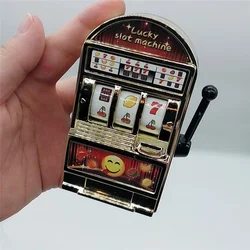 Lucky jackpot mini máquina de brinquedo, antiestresse, brinquedos para crianças, máquina segura, réplica de banco, brinquedos engraçados, presentes de natal