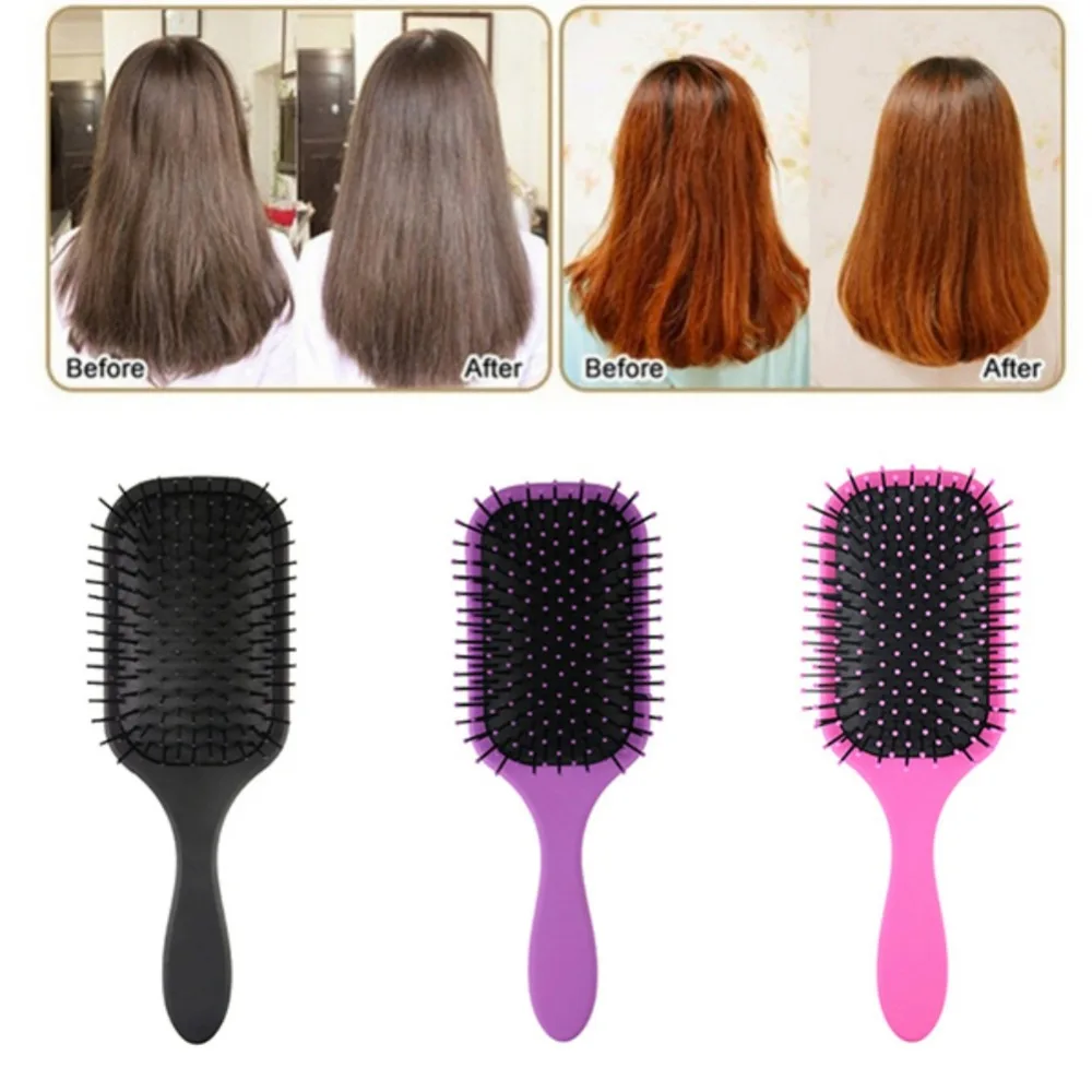 4 шт. массаж на воздушной подушке гребень набор инструментов для укладки гребень набор Широкие зубы плотные зубы гребень