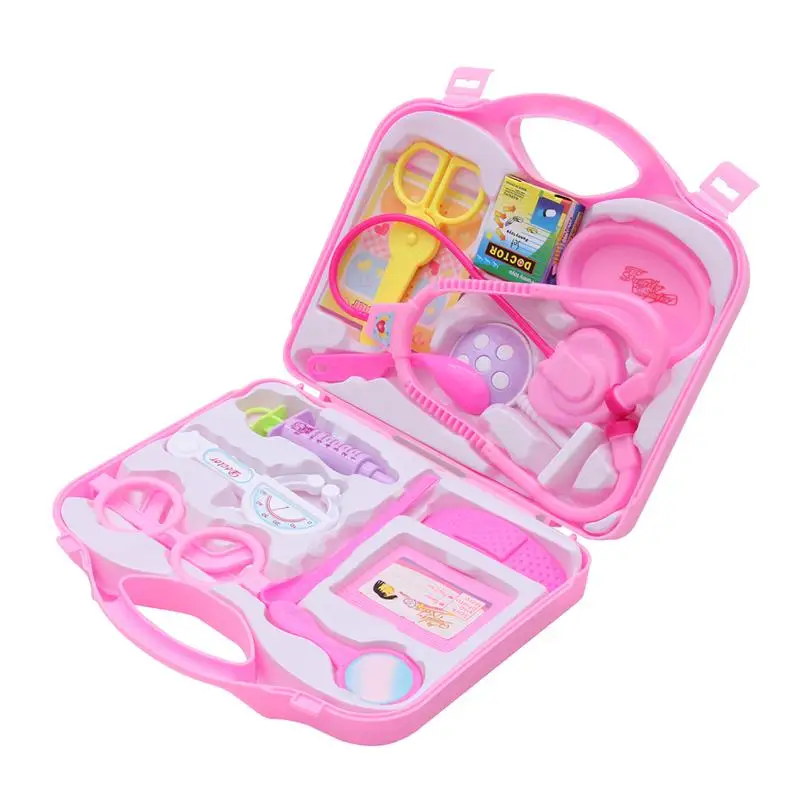 Pink 14 шт. мини-игрушка Toyl аксессуары модная игрушка для девочек аксессуары для девочек Игрушки для маленьких девочек - Цвет: Pink