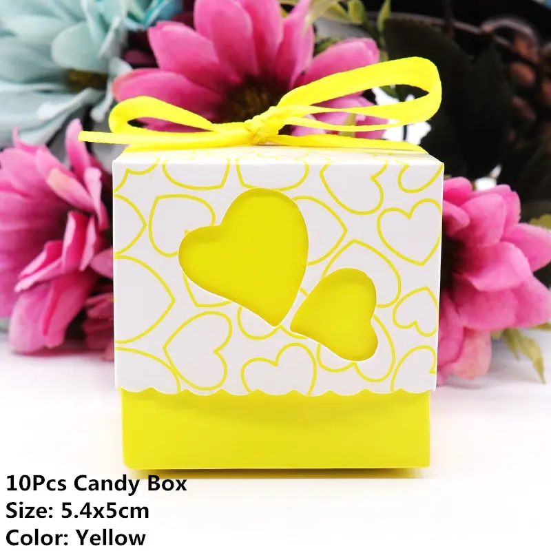 10 шт./лот коробки для конфет Baby Shower вечерние мультяшный мешок для подарков детские праздничные сувениры шоколадные конфеты мешок день рождения свадебное украшение - Цвет: 27