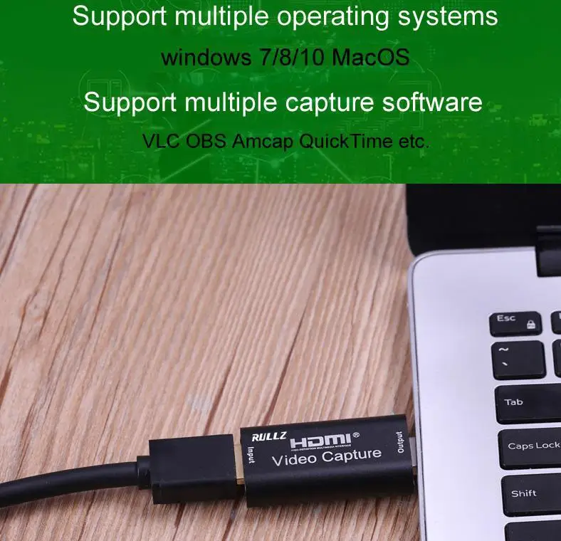 Захват видеокарты HDMI захват потоковой VHS Плата ЗАХВАТ USB 2 0 карты рекордер коробка