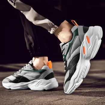 

Men sneakers Comfortable Breathable Running shoes High quality mens shoes Platform sneakers New Casual Sports shoes men shoes