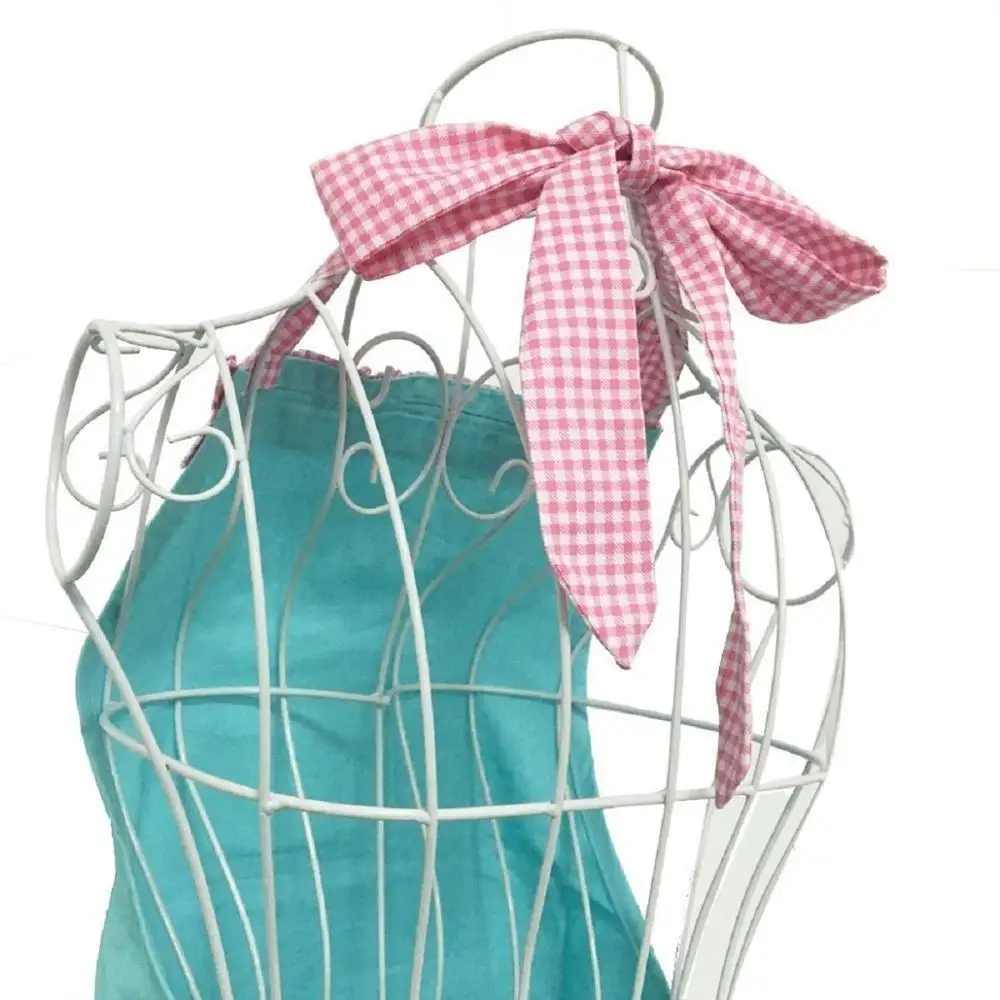 2020 New Retro Aprons for Women Vintage Aprons Cooking Kitchen Aprons Plus Size with Extra Ties Chef Bib Apron Dress Gift