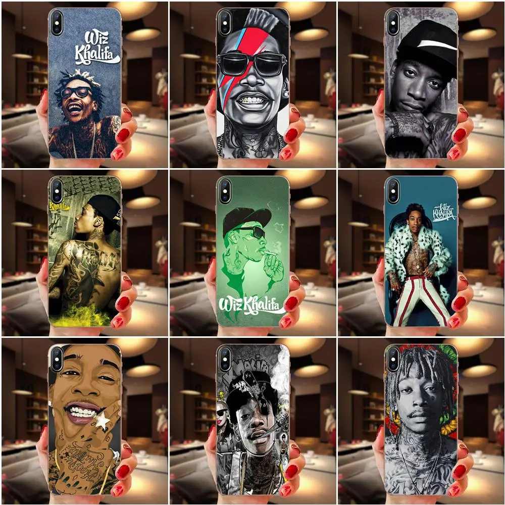 For Galaxy Alpha Note 10 Pro A10 A20 A20E A30 A40 A50 A60 A70 A80 A90 M10 M20 M30 M40 Diy Luxury Phone Case Wiz Khalifa | Чехлы для