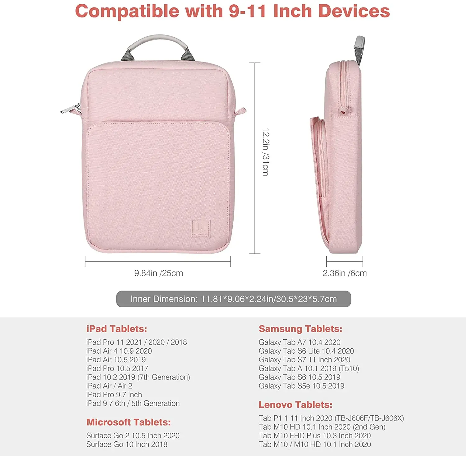 【BAMTOREE】iPad Laptop Pouch 13 Inch~iPad＆タブレットケース Ipad Shoulder Bag Laptop Cases | Briefcase Case Ipad | 13