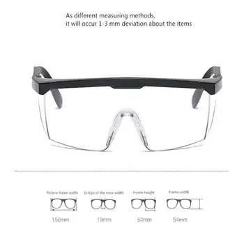 

Clear Anti Dust Safety Glasses Eye Protective Goggle Anti Pollution Anti-splash