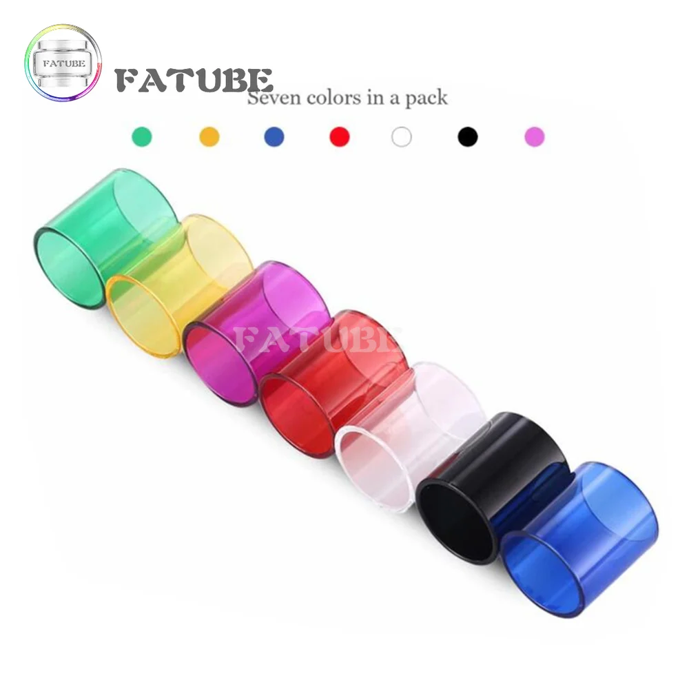 

7pcs Origina Replacement Glass Tank for Siren 2 MTL 22MM 2ML/Melo 2 4.5ML/ijust 2 5.5ML/subtank Mini-c 3ML/Micro TFV4 5ML