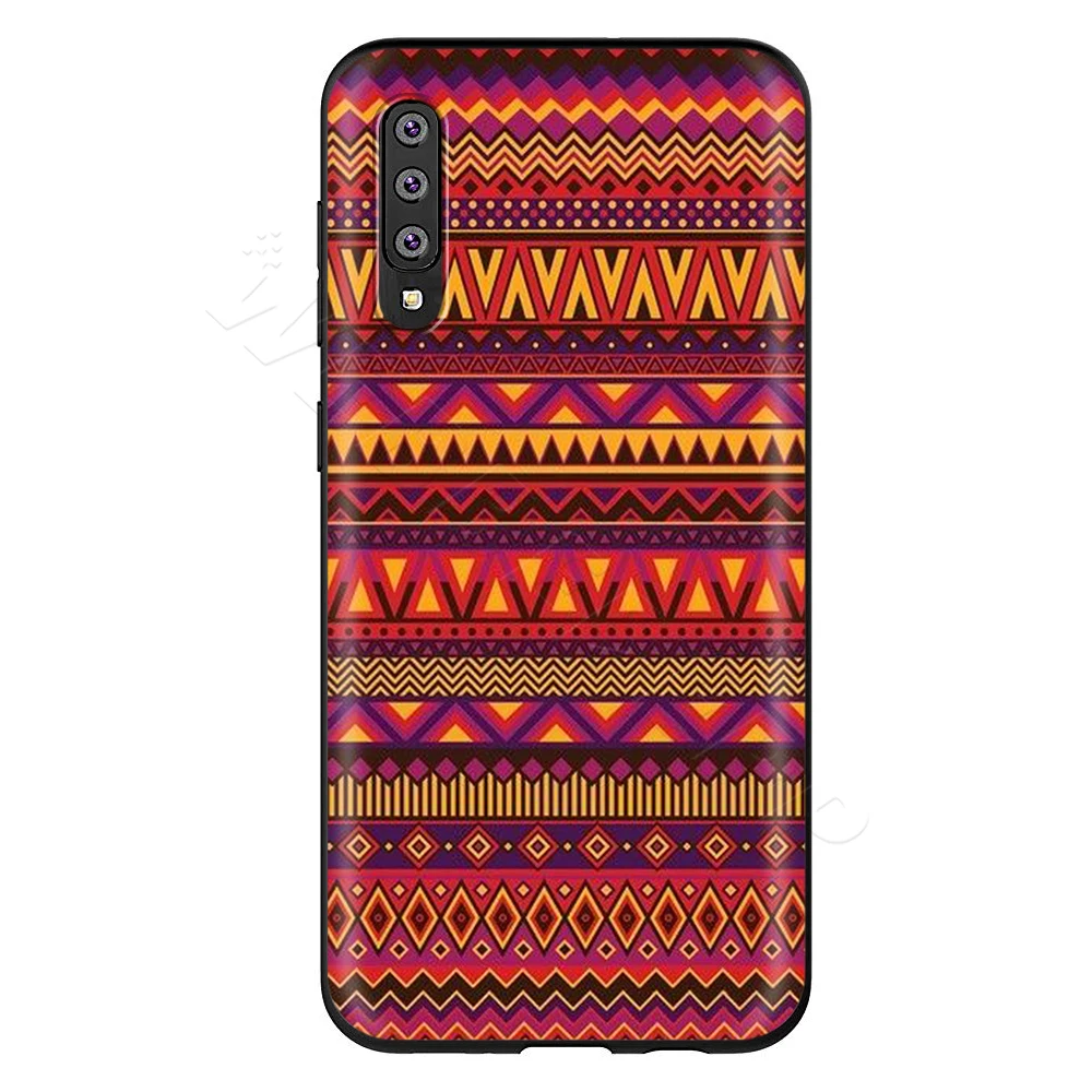 Webbedepp Мандала модный принт чехол для samsung Galaxy S7 S8 S9 S10 Edge Plus Note 10 8 9 A10 A20 A30 A40 A50 A60 A70 - Цвет: 5