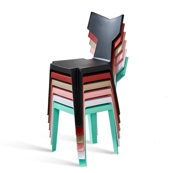 

Modern Simplicity Household Backrest Stool Lazy People Europe Originality Fish Tail Nordic Furniture Dining Chairs dining chair