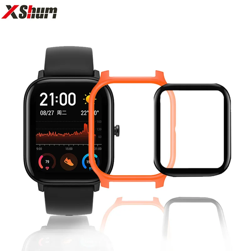 Защитный чехол Amazfit GTS пленка для Xiaomi amazfit стекло аксессуары защита экрана