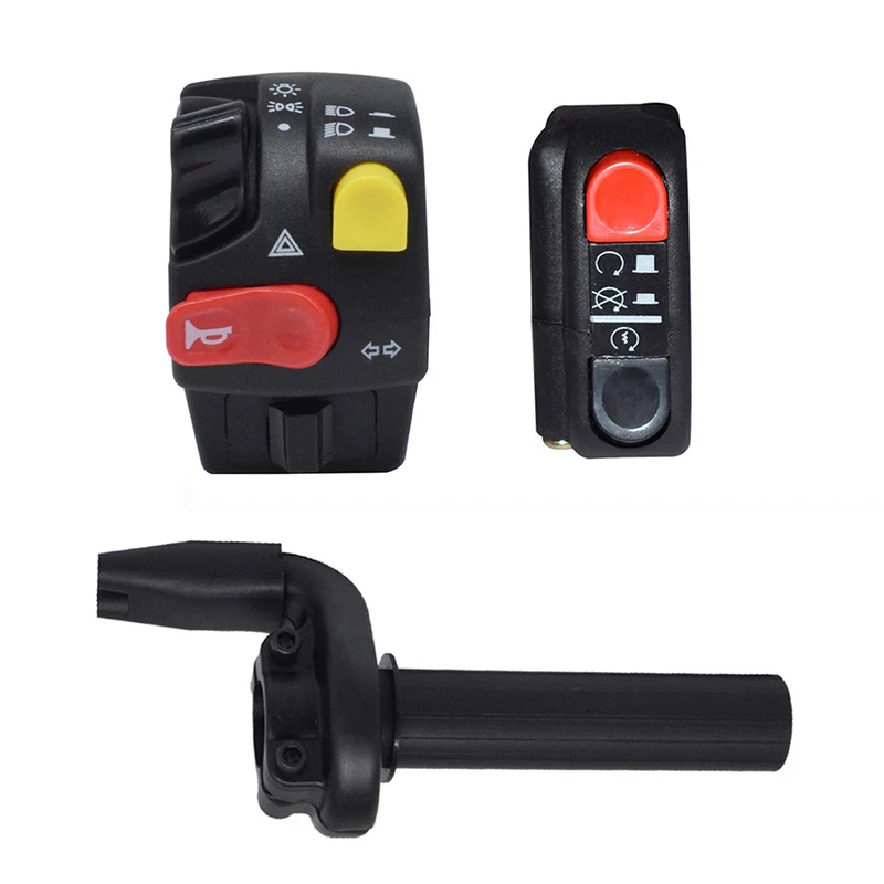 Yosoo Health Gear Handlebar Control Switch Handlebar Switch Control 7/8 Motorcycle Handlebar Mount Switches with Horn High Low Beam Control Black Yosoo Health Gear Handlebar Control Switch Handlebar Switch Control 7/8 Motorcycle Handlebar Mount Switches with Horn High Low Beam Control Black