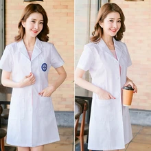 Вышитая форма для медсестер, одежда для медсестер, женский салон красоты, татуировка, доктор, аптечка, униформа