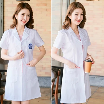 

Free Embroidered Words Nursing Uniform Scrubs Nurse Clothing Woman Beauty Salon Tattoo Artist Doctor Drugstore Uniform