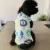 Pet Комбинезон Печатный Дизайн Анти-лизать Четвероногая Собака Стерилизация Костюм Для Внутреннего Синий Мультфильм Лев Шаблон Круглый Вырез Жилет