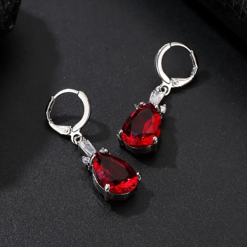 Круглые серьги, модные серьги из циркона, новые модные серьги в форме капли,, прямые поставки