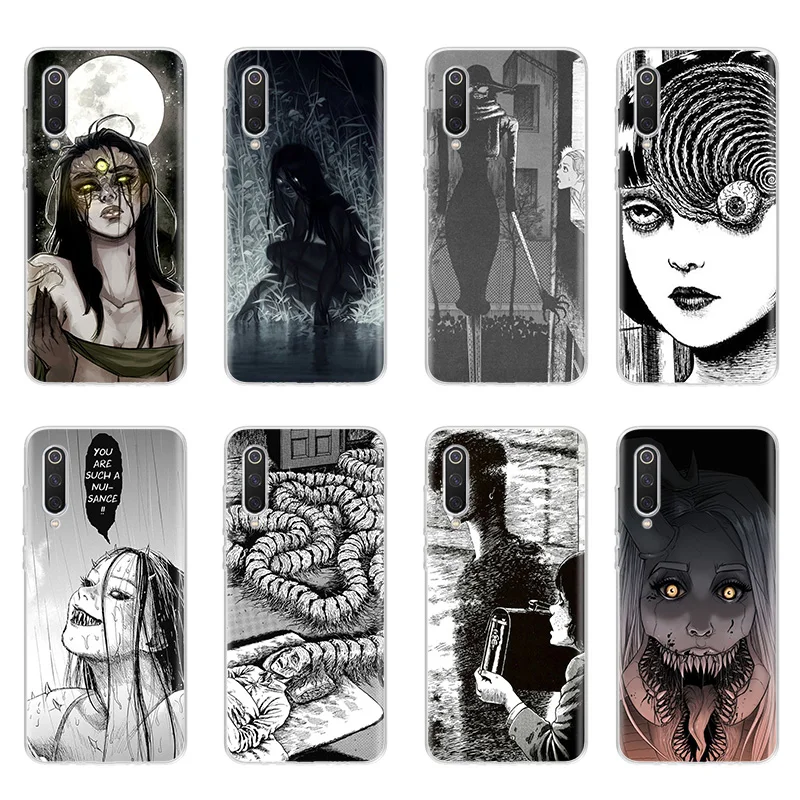 Tees Horror для Xiaomi Mi 9T K20 8 9 10 SE CC9 CC9E A3 A2 A1 5X 6X мягкий чехол Redmi Note S Pro Lite Coque Ba | Мобильные