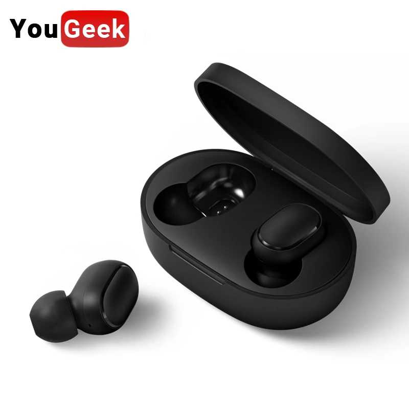 

Original Xiaomi Redmi AirDots Wireless Bluetooth 5.0 Earphone In-Ear stereo bass Earphones With Mic Handsfree Earbuds