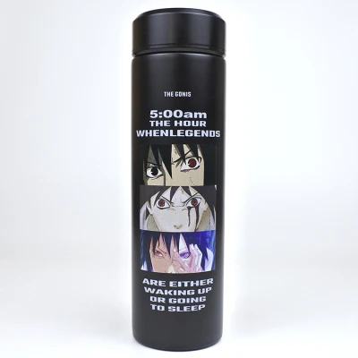 L OUSSIRRO Наруто термос Uzumaki Наруто с крышкой Хатаке Какаши термос Uchiha itachi кружки чашка подарок - Цвет: L
