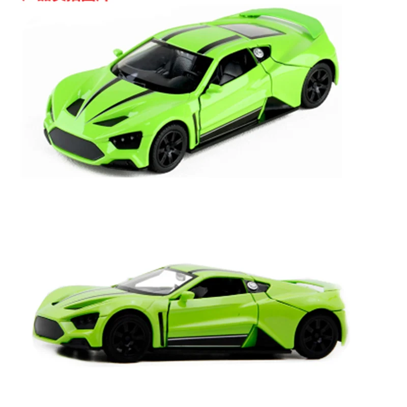 Коллекция 1:32 15 см ZENVO STI Дания Классическая гоночная модель автомобиля откатная литая под давлением сплав дисплей автомобиля для детей и взрослых