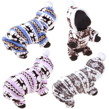 

Fashion Dog Hoodie Winter Dog Clothes For Dogs Coat Jacket Cotton Coral Fleece Clothing For Dogs Pets Clothing Dog Accessories