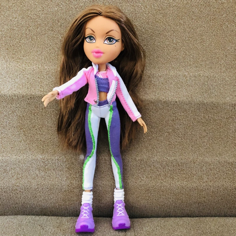 Оригинальные новые 23 см оригинальные модные фигурки BratzDoll спящие вечерние красные волосы YASMIN красивые MGAdoll лучший подарок для ребенка - Цвет: U