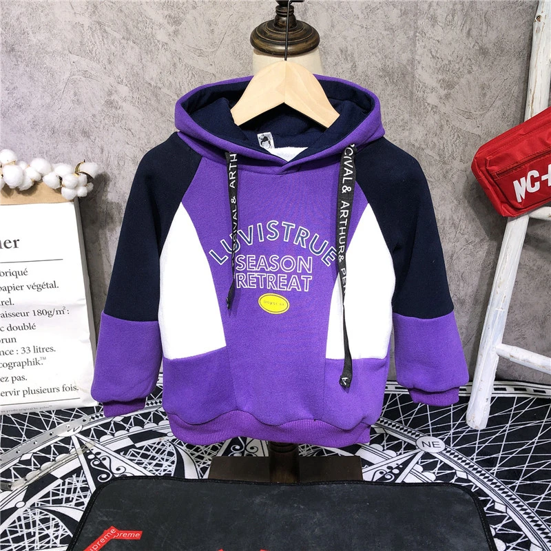 Sweatshirt Комплекты одежды для мальчиков 2, 3, 4, 5, 6 лет толстый Повседневный свитер джинсы пуховый жилет детский спортивный костюм из 3 предметов спортивный костюм для мальчиков осень-зима - Цвет: Sweatshirt