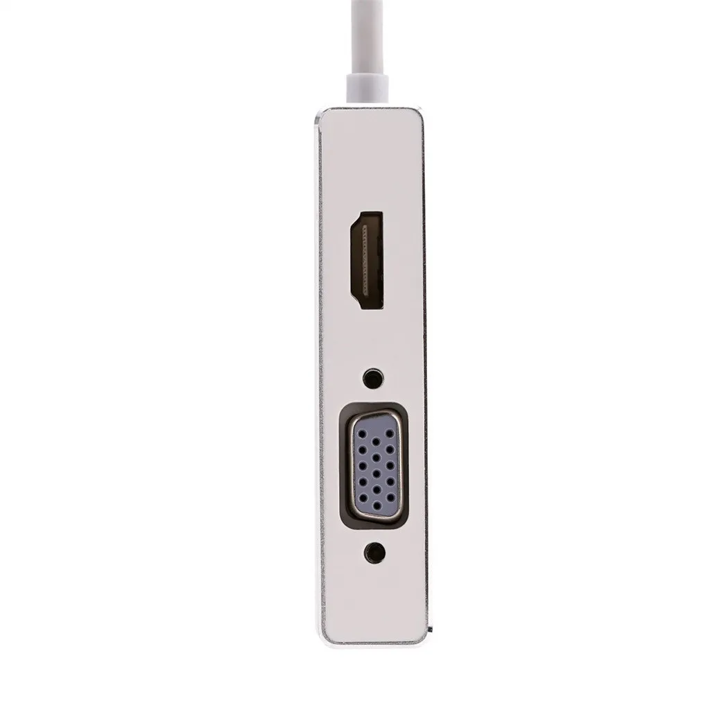 Type-C Smart HUB док-станция type-C к HDMI VGA usb-хаб адаптер 5 в 1 USB 3,0 конвертер для ноутбука ПК стол