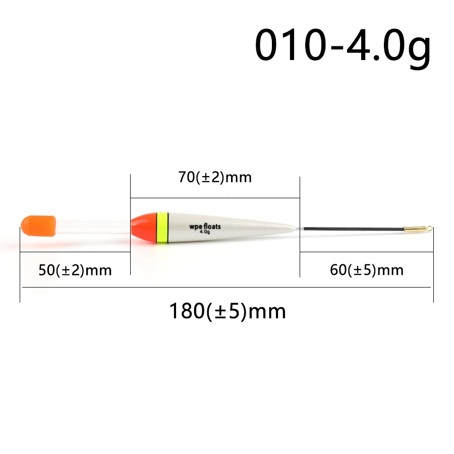 W.P.E 3 шт./упак. Fishng поплавок 3g/3,5g/4g/7g поплавок Баргузинский пихты 18-21 см для рыбалки на карпа, вертикальная буй поплавок, рыболовные снасти Pesca - Цвет: YG3-4g-010
