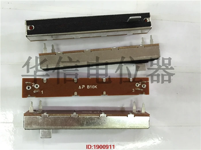 

5 шт./лот M8000 микшер fader потенциометр SL60V B10K длина ручки 8B