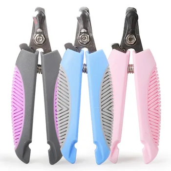 

Professional Pet Dog Nail Clipper Cutter Stainless Steel Grooming Scissors Clippers for Animals Cats with Lock Size S L