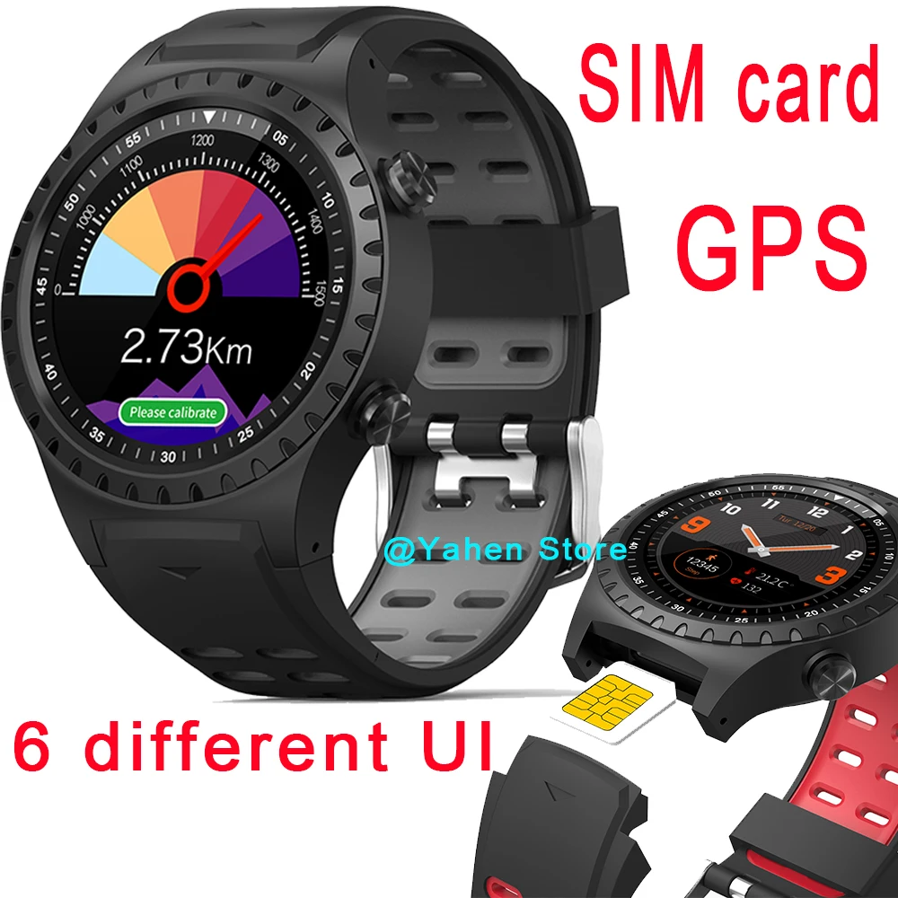

Smart Watch Talk Band Support IP67 Waterproof Heart Rate Monitor SIM & Bluetooth Phone Call GPS Smartwatch Phone For ios Men