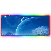 

Luminous RGB LED Lights Desktop Gaming Mouse Pad Cushion Computer Accessory Gaming Mouse Pad Gamer LED Computer Mousepad