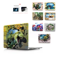 Чехол для ноутбука с 3D цветной печатью для MacBook Air retina Pro 11 12 13 15 для MacBook New Air 13 New Pro 13 15 с сенсорной панелью