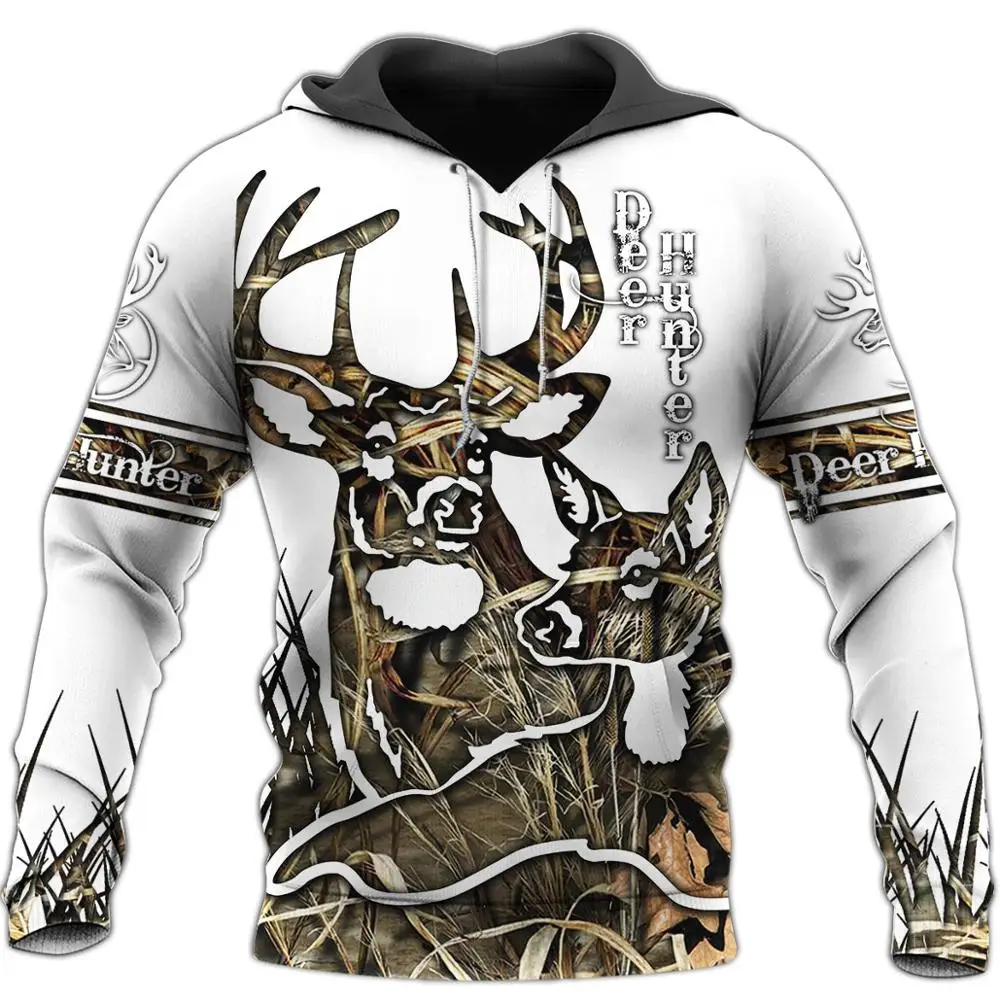 

Deer Hunter Animal tattoo 3D Printed Animal Mens Hoodie Harajuku Sweatshirt Unisex Casual Jacket Pullover sudadera hombre KJ052