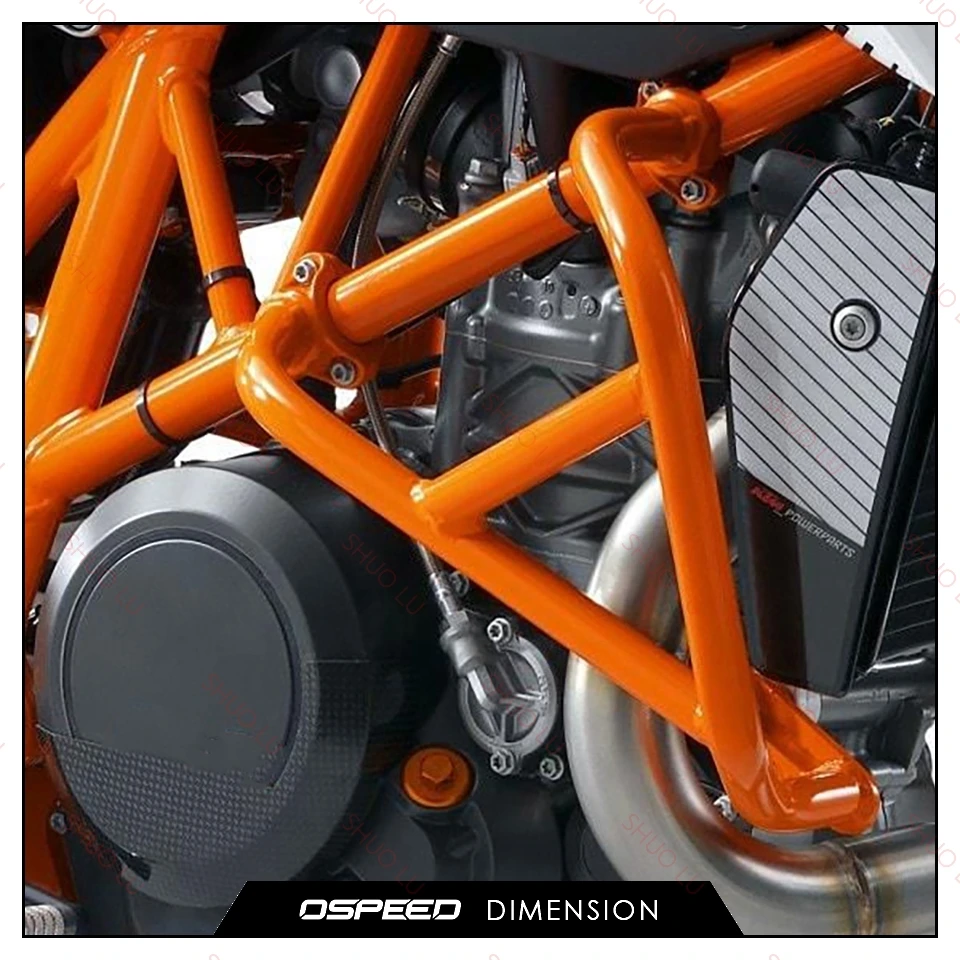 Для KTM Duke 690 DUKE 2012 2013 2014 2015 2016 2017 защита двигателя мотоцикла бампер рама от аварий