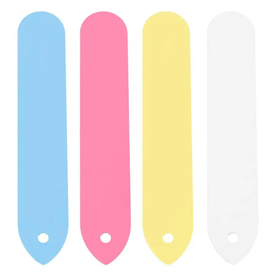 100 шт. ПВХ этикетки для растений бирки для цветочных горшков маркеры для детских садов таблички для семян Садовые бирки